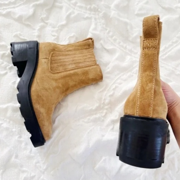 Madewell The Gwenda Platform Ankle Boot Size 10.5 New - Picture 6 of 7